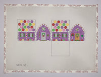 Grape with Jelly Rounds Roof 3D House