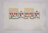 Lollipop with Vanilla Wafer 3D House