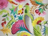 Stylized Lizard/Parrot/Flora