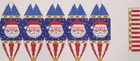 Santa Faces Hot Air Balloon