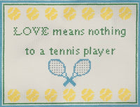 Love Means Nothing to a Tennis Player