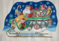 Large Santa in Sleigh