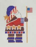 Patriotic Folk Santa