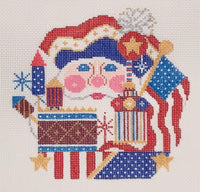 Fireworks Santa