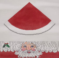 Santa Round Hinged Box (no hardware)