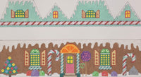 Gingerbread House Rectangle Hinged Box (no hardware)