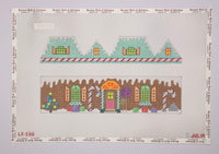 Gingerbread House Rectangle Hinged Box (no hardware)