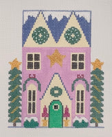 Pink Christmas House