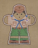 Boy Scout Gingerbread Cookie