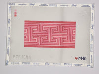 Pink Greek Key Insert