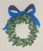 Monogrammable Wreath Ornament