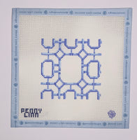 Blue and White Insert