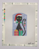 Christmas Mod Kitty (Black)