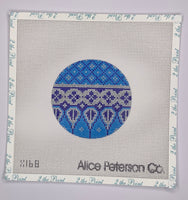 Blue & Silver Ornament