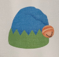 Blue Elf Hat (print)