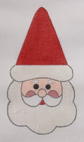 Snowflake Santa with stitch guide