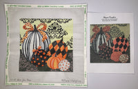 Elegant Pumpkins with stitch guide