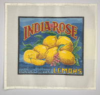 Vintage Lemon Label