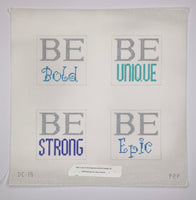"Be" Coasters