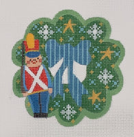Wreath Ornament - Toy Soldier