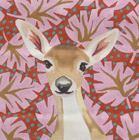 Deer on Palms