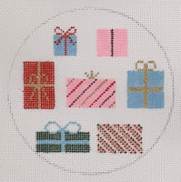 Christmas Presents Round with stitch guide