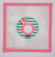 Flamingo Monogram Insert