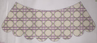 Lavender Cane Lampshade