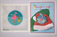 Flamingle Jingle with stitch guide
