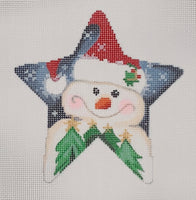 Snowman/Trees Star