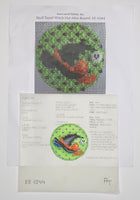 Skull Tassel Witch Hat Mini Round with stitch guide