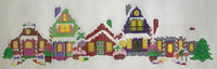 Candy Town Village with stitch guide