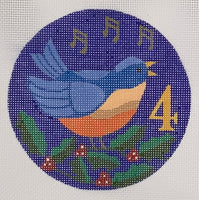 12 Days - Four Calling Birds with stitch guide