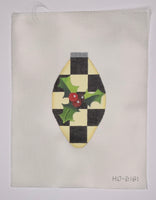 Checked Ornament #2