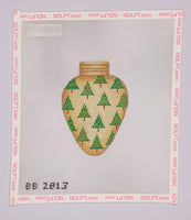 Christmas Trees Patterned Bulb