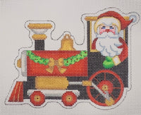 Santa in a Train