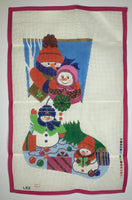 Snow Family Stocking