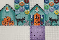 Halloween Cats Mini Cottage