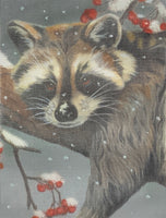 Sleepy Bandit (print)