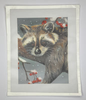 Sleepy Bandit (print)