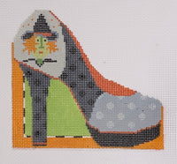 Witch Shoe with stitch guide