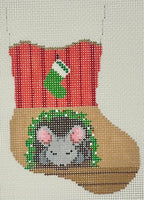 Sleeping Mouse Mini Sock