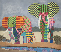 Colorful Elephants