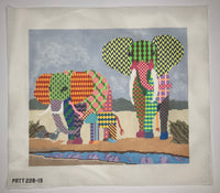 Colorful Elephants