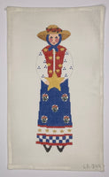 Patriotic Garden Lady