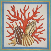 Shell/Coral Pillow