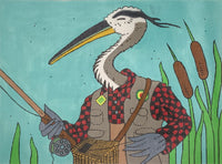 Fishing Heron
