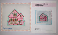 Christmas Village Peppermint House with stitch guide
