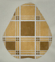 Large Pear - Plaid