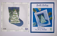 Winter Wonderland Mini Sock with stitch guide